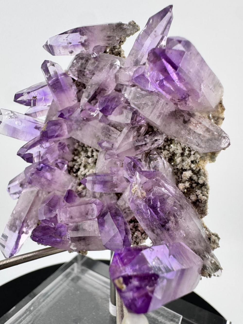 Simply Rocks - Amethyst on Quartz Spherulites (NEW*)